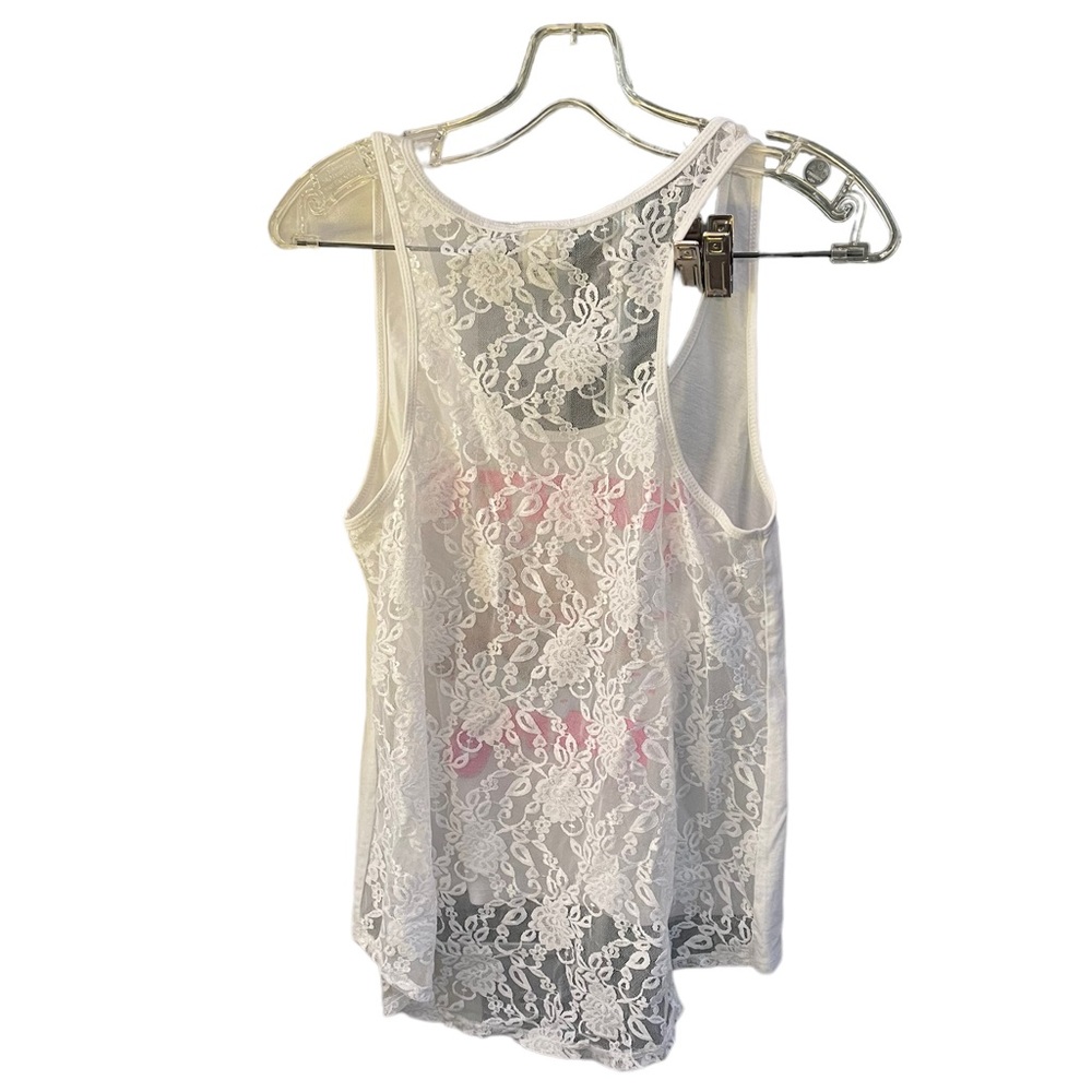 Universal Studios Men In Black Harty Pard Dog Graphic Lace Back Tank size Large - Picture 8 of 12
